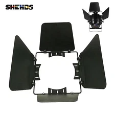 SHEHDS LED COB Par Blinder Light Stage Metal Light Cover Baffle Barn Door Black
