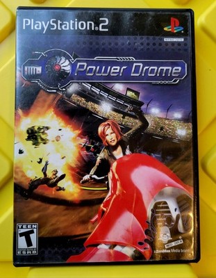 Power Drome (Sony PlayStation 2 PS2) CIB/ Tested & Working/ Manual/Fast Shipping