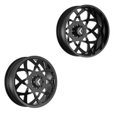24x8.25 KG1 Forged KD008 Orbital FORD/DODGE DUALLY Wheel 8x200 Set of 6