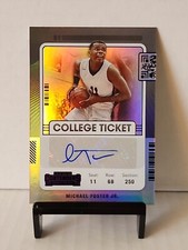 2022-23 Panini Chronicles Draft Picks Contenders Michael Foster Jr /49 Numbered