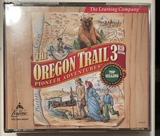 PC CD-ROM GAME THE OREGON TRAIL 3RD EDITION PIONEER ADVENTURES