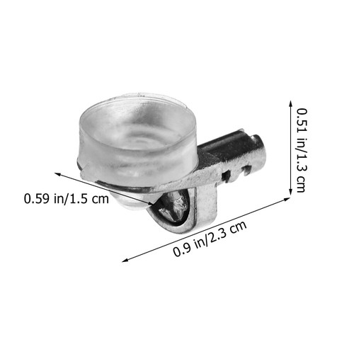 40 Pcs Cabinet Suction Cup Plate Holder Kitchen Shelf Bracket Support - 第 10/12 張圖片