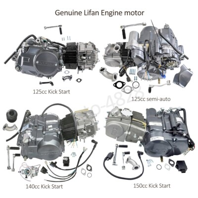 #ad Genuine Lifan 125cc 140cc 150cc Engine Motor for Apollo Taotao Dirt Bike $495.75