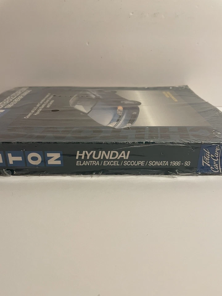 Manual de reparación Chilton’s 8412 Hyundai 1986-1993 Elantra Excel Scoupe Sonata nuevo Foto 3 de 4
