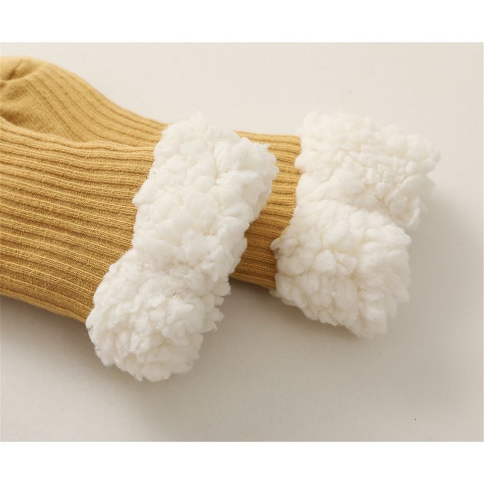 Toddler Non Slip Thicken Floor Socks Winter Warm Cotton Stocking Baby