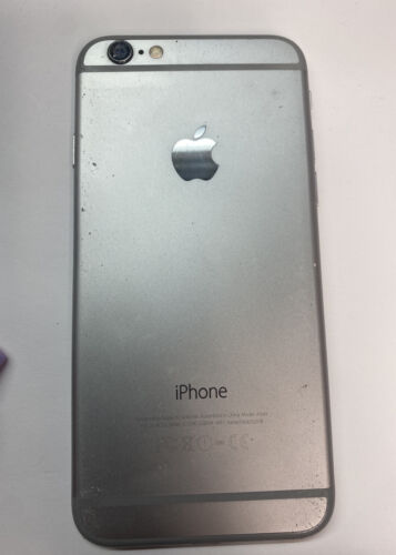 Apple iPhone 6 modelo A1549 plateado.  Descripción de lectura - Imagen 1 de 2