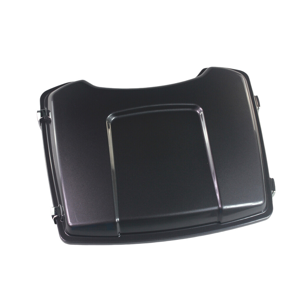 Razor Pack Trunk Chopped Backrest for Harley Touring 1993-2013 Charcoal Pearl