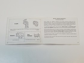 Gumshoe Original Authentic NES Nintendo Manual *