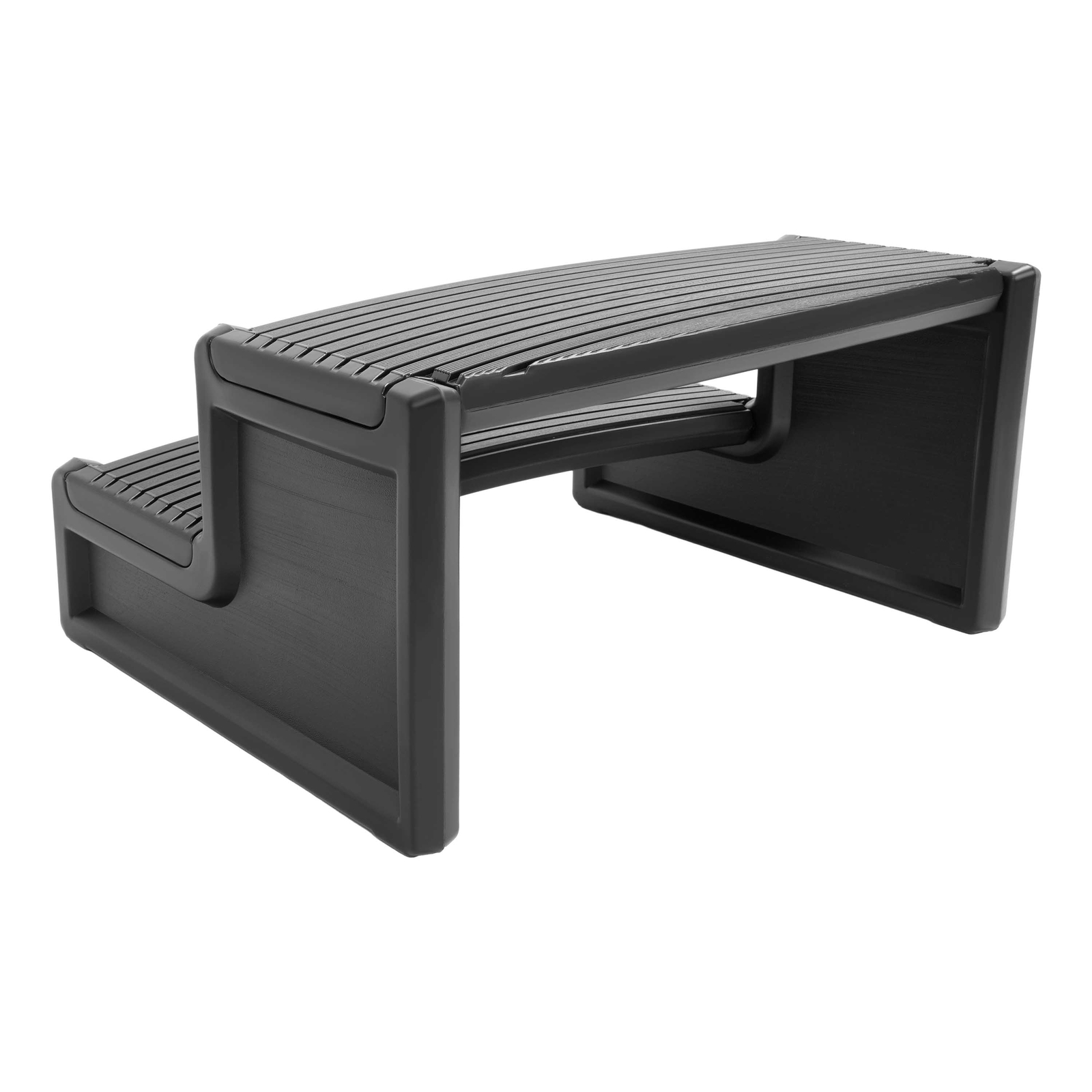 For Universal Spa Hot Tub Outdoor Steps No Slip Multi Purpose Handi-Step Black