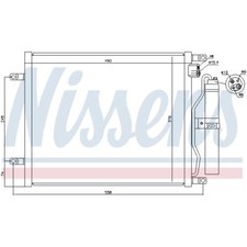Condensateur Nissan NOTE