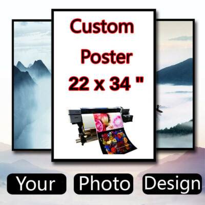 Custom poster 22 x 34 inch Thin Silk Fabric (Not with Frame) | eBay