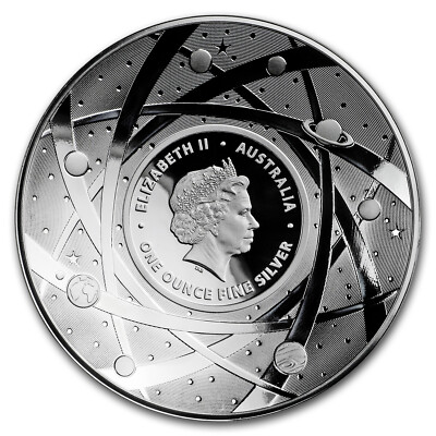 2019 Australia 1 oz Silver $5 Domed Earth and Beyond: The Moon | eBay