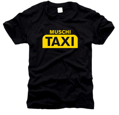 Muschi Taxi - Herren-T-Shirt, Gr. S bis XXXL