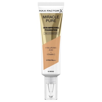 3616302638741 Miracle Pure SPF30 PA+++ podkład poprawiający kondycję skóry 55 Be