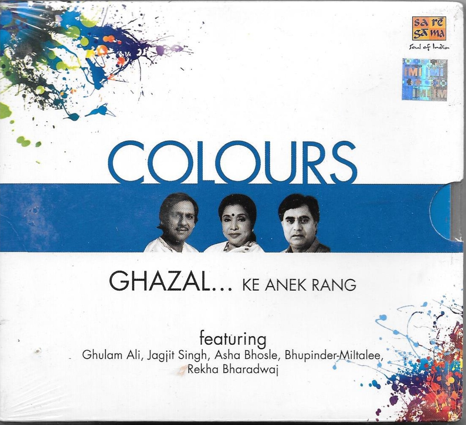 COLOURS GHAZAL KE ANEK RANG - GHULAM ALI - JAGJIT & ASHA - BRAND NEW 2CDs SET
