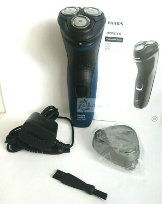  Philips Norelco trimmer 2100 shaver 4D, Built in pop-up trimmer Blue close cut