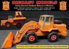 VINTAGE LESNEY MATCHBOX KING SIZE HATRA TRACTOR SHOVEL, UK MADE DIECAST NOT JCB