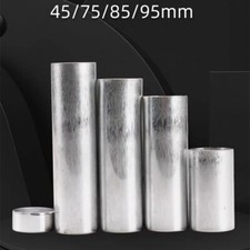 100pcs Dental Lab Aluminum Tube Empty Cartridges For Flexible Acrylic 25.5 95mm