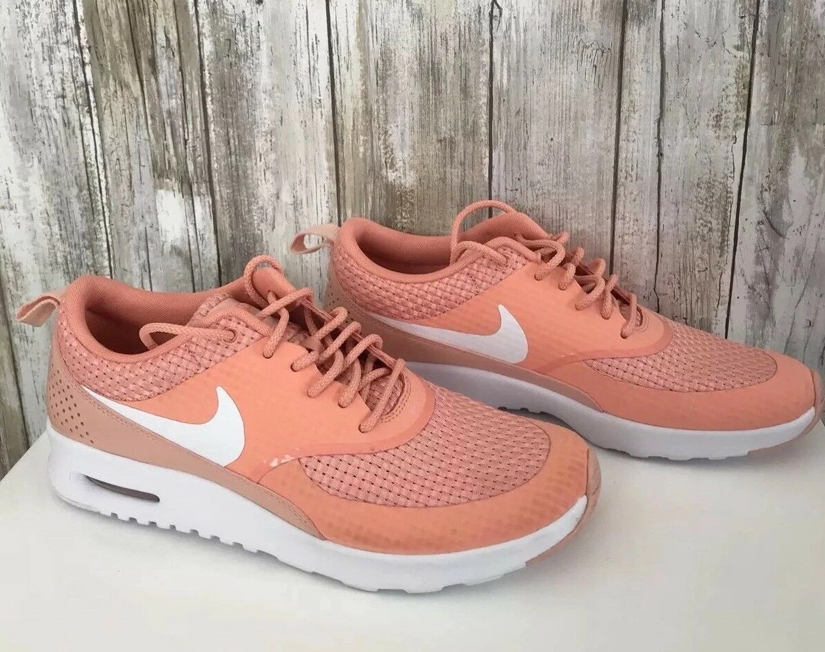 Saqueo columpio norte NIKE Air Max Thea Crimson Bliss Blush Pink Coral White 616723-605 7 NEW |  eBay