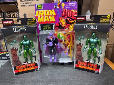 marvel legends 2 vault guardsman and whiplash iron man legends