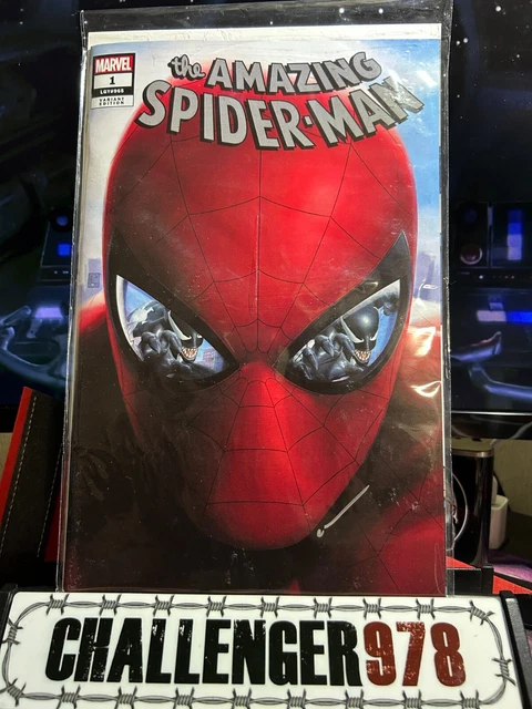 Amazing Spider-Man #1 John Tyler Christopher SIGNED VIRGIN w/ COA c2e2
