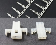 5 Kits .062 2 Pin Way Power Connector Male Female Terminal for Molex .062" Pins
