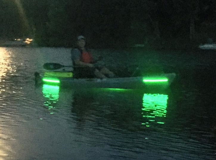 Kayak Green Fishing LED Light Kit - IP68 Waterproofing
