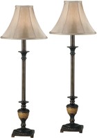 Buffet Lamps Set Of 2 Bronze Lighting Elegant Antique Style Bell Shades Bedroom on sale Buffet Lamps Set Of 2 Bronze Lighting Elegant Antique Style Bell Shades Bedroom on sale