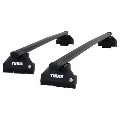 Thule Steel SquareBar Evo Roof Bar Set to fit Kia Ceed SW 18