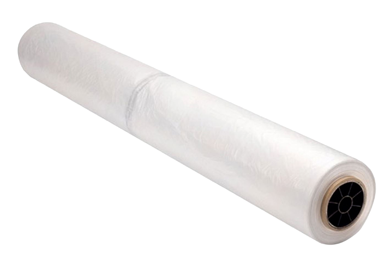 MASKING FILM 46M X 150M CLEAR POLYTHENE SHEETING CAR PLASTIC COVER