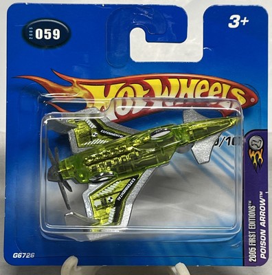 2005 Hot Wheels Poison Arrow #59 X Raycers 9/10 Short Card
