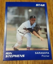 1989 THE STAR CO. RON STEPHENS #60 BASEBALL CARD