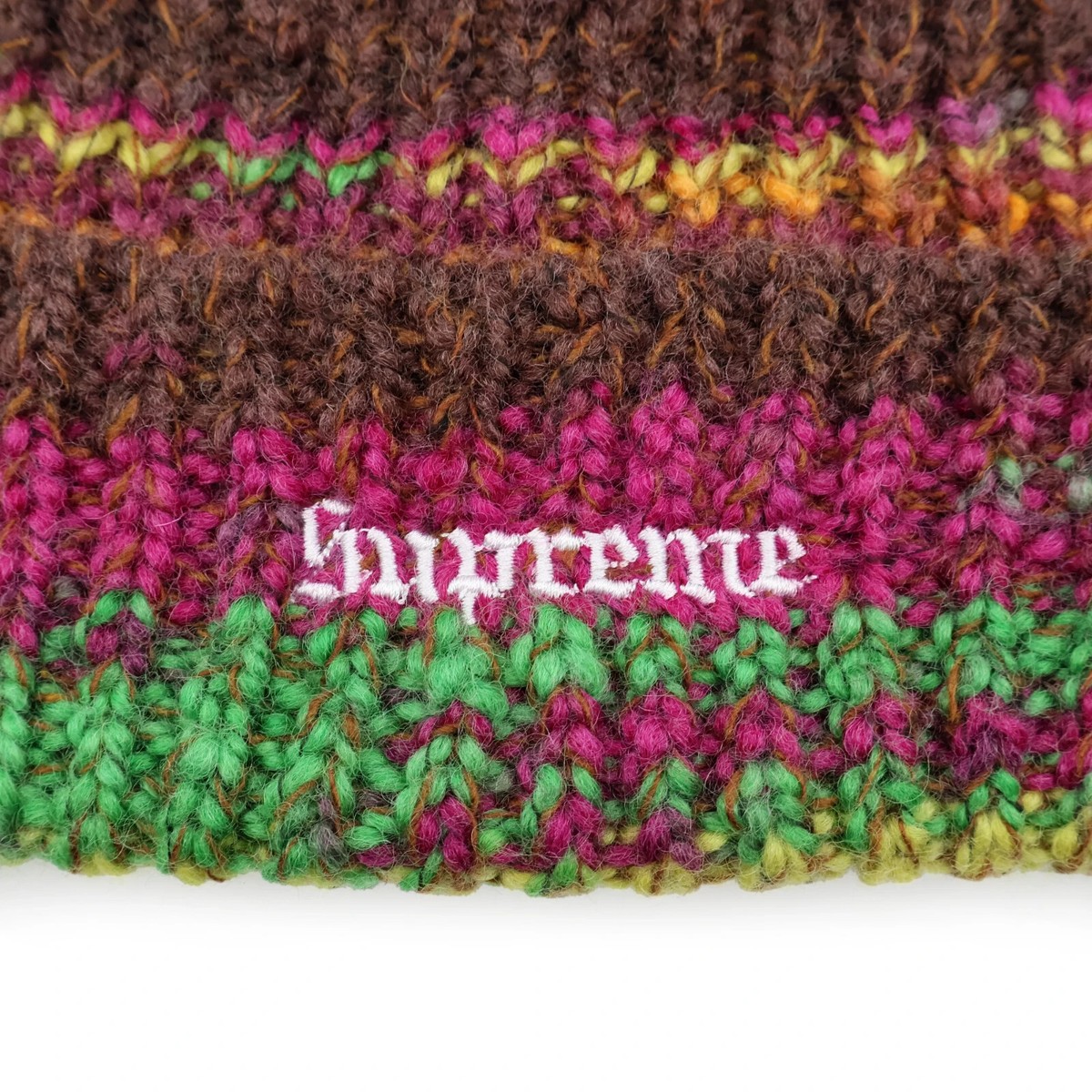 Supreme Space Dye Stripe Beanie Brown | eBay Supreme Space Dye Stripe Beanie Brown | eBay