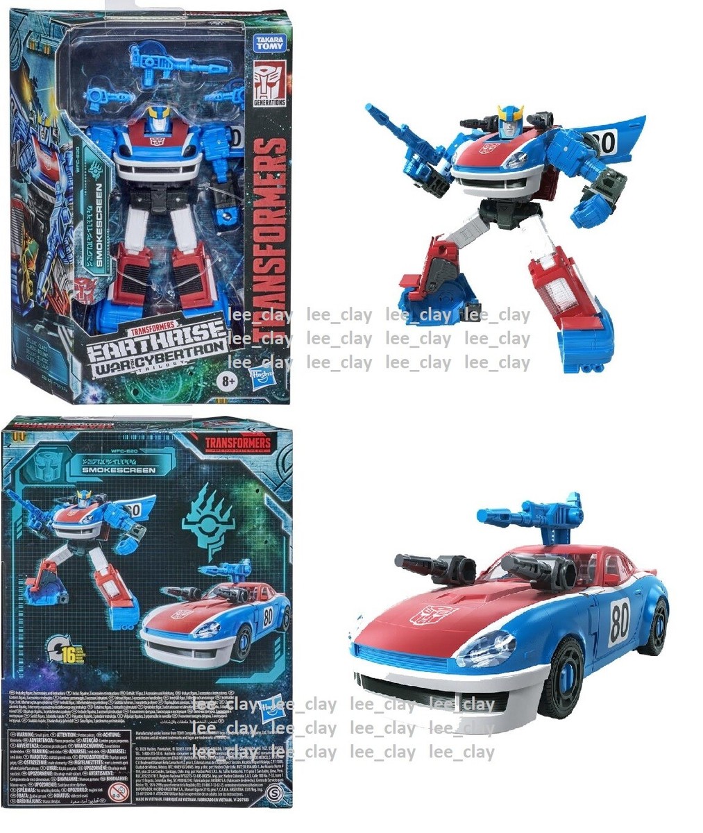 Transformers VAULT Earthrise WFC Deluxe Class SMOKESCREEN
