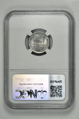 1943 P D S 1c Lincoln Steel Wheat Cent NGC MS 65 Three Coin Lot - Picture 4 of 5