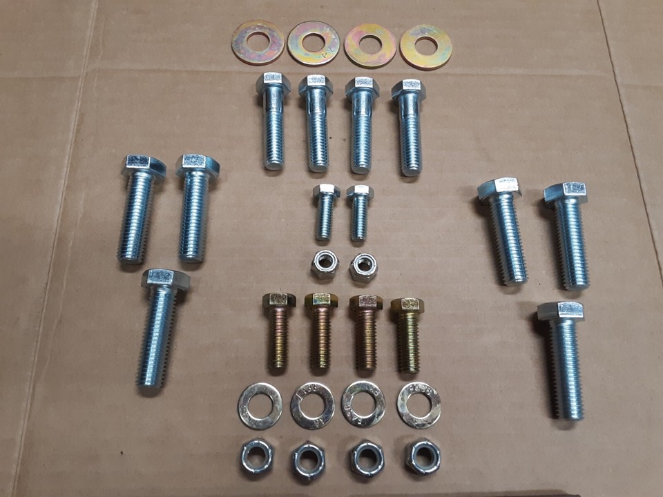 Western SnowEx 67865 Snow Plow mount Bolt Kit 88-98 Chevy/GMC 1500 2500 ...