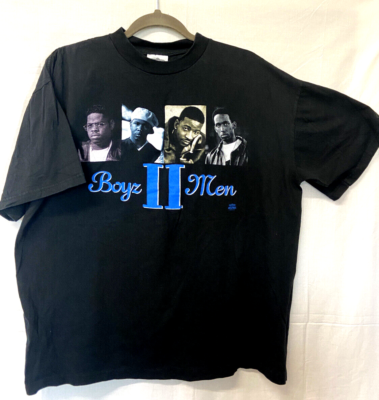 Vtg Boyz II Men 1994-95 Tour T Shirt XL All Around World Tour R&B 