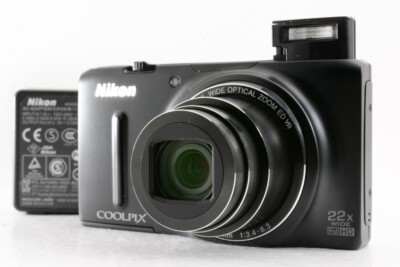 Nikon COOLPIX S9500マットブラック Nikon Coolpix S9500 compact digital camera - black *tested