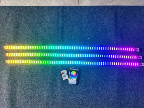 3x 4FT Quad Row Strip Dream Color For Polaris Slingshot 15.5'' Wheel Rim Lights - Picture 10 of 16