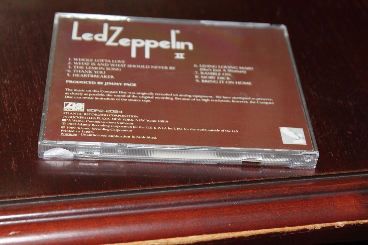 LED ZEPPELIN CDセット Led Zeppelin Box Set (CD, 1990 10-Disc) hard rock heavy metal