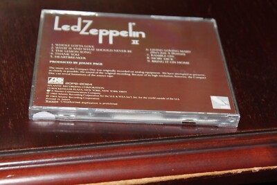 Led Zeppelin II CD MADE IN JAPAN 20P2-2024 MINT WARNER PIONEER | eBay