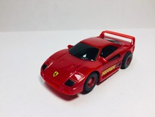 TYCO Highly Detailed FERRARI F40 slot car  RED Wheel HP7 chassis BRAND NEW