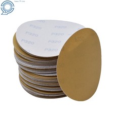 High Quality 100 Pack 6" Hook Loop Pads Sanding Disc Flocking 240 Grit NO-Hole 0.20 per gallon