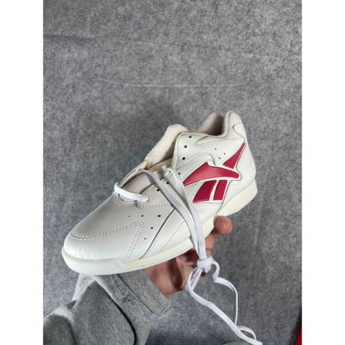 Reebok Classic Cheerleading Sneaker Shoes Mens 7.5 White Red Performance NIB - Picture 3 of 11