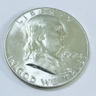 1962-D Franklin Half Dollar GEM/BU Uncirculated 90% Silver AU DETAILS #8018