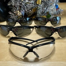 (5 PAIR) KLEENGUARD NEMESIS SAFETY GLASSES 22475 SMOKE ANTI-FOG LENS SUNGLASSES