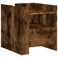 Nachttisch RäUchereiche 45X50X50 Cm Holzwerkstoff