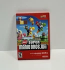 New Super Mario Bros Nintendo Wii Video Game Manual Disc - Tested
