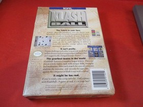 Klash Ball (Nintendo NES) COMPLETE w/ Box manual game WORKS! Klashball Clash