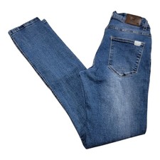 Barbell Apparel Jeans Mens Blue Straight 30x33 Stretch USA Made Denim